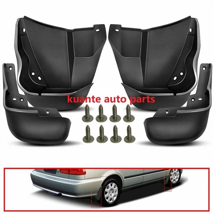 2004 Mud flaps & splash guards for Honda Civic 1998-2004