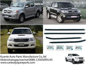 Vodotěsná dveřní okno Okno WeatherStrip Kit náhrada za Toyota Hilux 2006